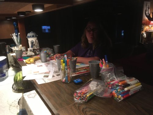 Melissa and artwork